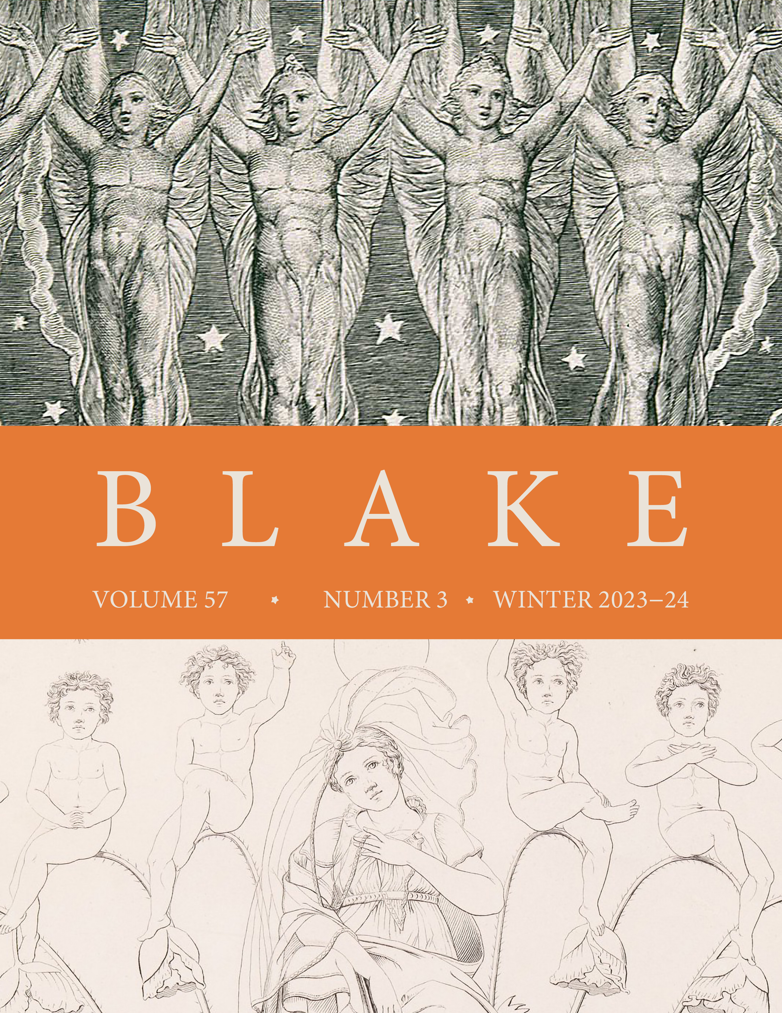 Blake, "When the Morning Stars Sang Together,"  and Philipp Otto Runge, "Night"